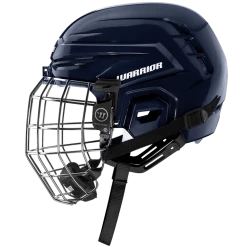 Warrior Alpha Yth Com SLV 22/23, Hockeyhjelm Til Børn, NV NAVY