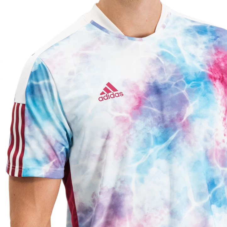 ADIDAS TIRO HOT TRAINING JERSEY VACATION MODE, Træningstrøje, Herre, Multicolor 5 ADIDAS TIRO HOT TRAINING JERSEY VACATION MODE, Træningstrøje, Herre, Multicolor - Billede 3