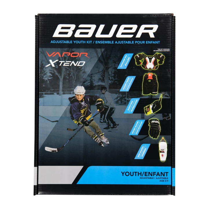 Bauer S22 Vapor Xtend Yth Kit 23/24, Ishockeysæt Barn, Grøn 5 Bauer S22 Vapor Xtend Yth Kit 23/24, Ishockeysæt Barn, Grøn - Billede 3