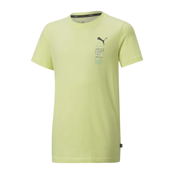 Puma NEYMAR JR 24/7 Graphic Tee Jr, Træningstrøje Junior, Yellow 3 Puma NEYMAR JR 24/7 Graphic Tee Jr, Træningstrøje Junior, Yellow
